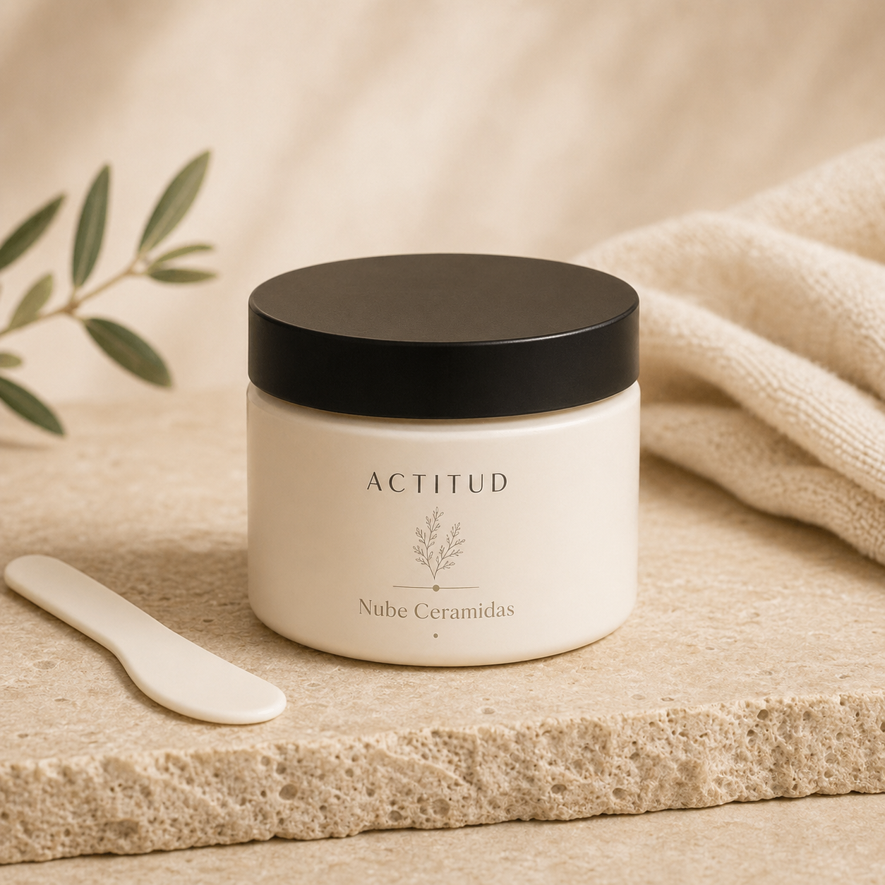 Crema nutritiva de algas
